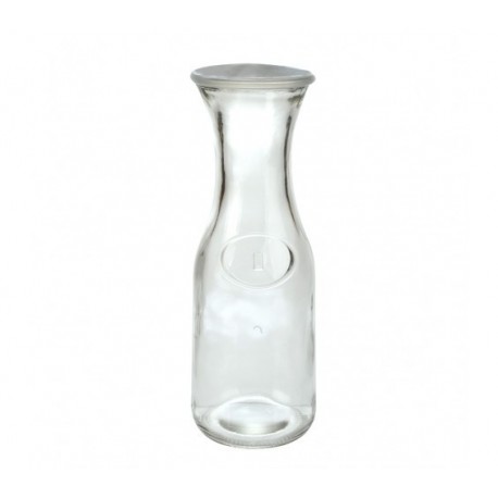 Botella 1 lt con tapa plastica