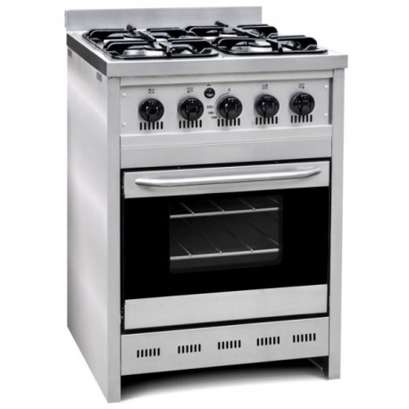 Cocina Compacta 4 H. Con vidrio